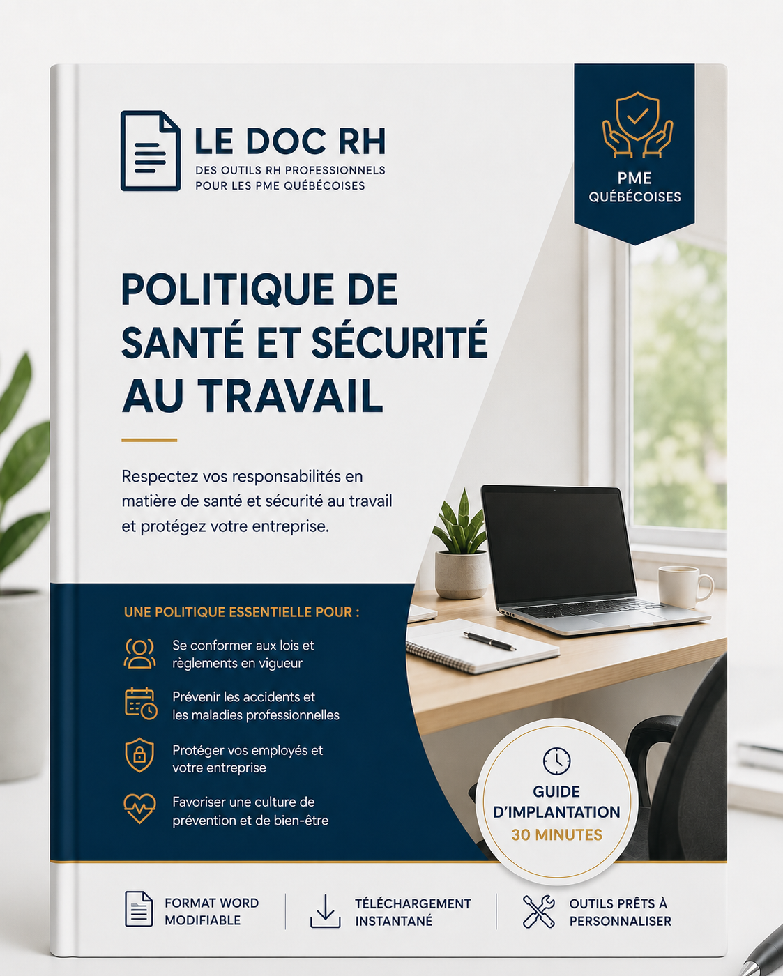 Politique de santé et sécurité au travail - Trousse de conformité pour PME